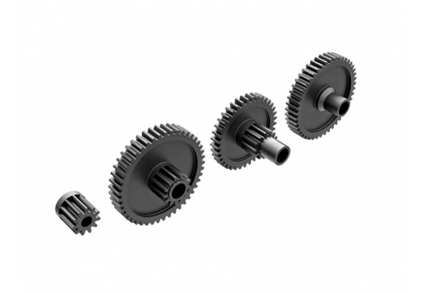 Traxxas Gear Set, transmission, low range (Crawl) (40.3:1 Reduction ratio) / pinion gear, 11-tooth TRX9776R