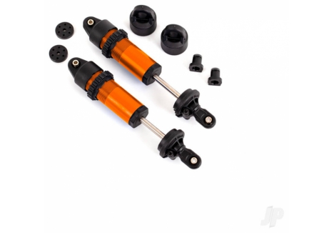 Traxxas GT-Maxx Aluminium Shock Absorber Set Orange Anodised 2pcs TRX9660-ORNG