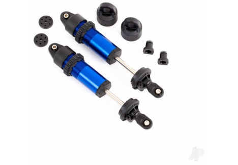 Traxxas GT-Maxx Aluminium Shocks Blue Pair RC Suspension TRX9660