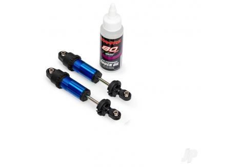 Traxxas GT-Maxx Front Shocks Aluminium Blue Pair TRX10961-BLUE
