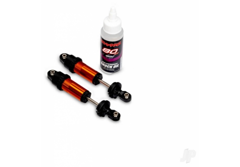 Traxxas GT-Maxx Front Shocks Aluminium Orange Pair TRX10961-ORNG