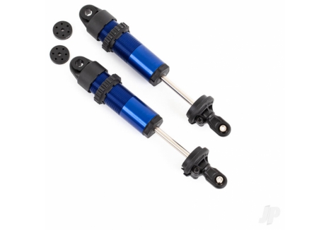 Traxxas GT-Maxx Long Shock Absorbers Pair Blue Anodised Aluminium TRX9661