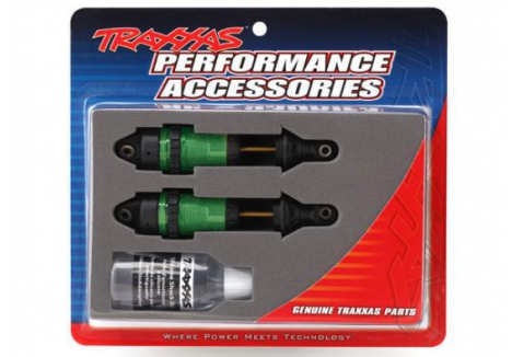 Traxxas GTR Long RC Shock Absorbers 1/10 Green Anodised TRX7461G