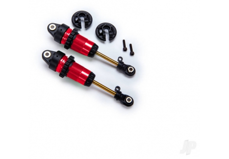 Traxxas GTR Long RC Shock Absorbers 1/10 Red Anodised TRX7461-RED