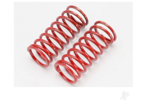 Traxxas GTR Shock Springs 5.4 Rate Long Red Pair TRX5649