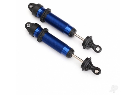 Traxxas GTR Shocks 134mm Front Threaded Blue Aluminium Pair TRX8450X