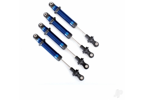 Traxxas GTS Coilover Shocks 4 Piece Aluminium Blue Anodised TRX8160X