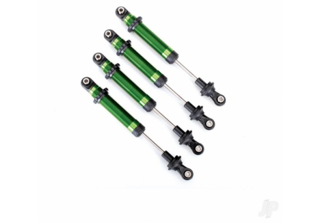Traxxas GTS Coilover Shocks 4 Piece Aluminium Green Anodised TRX8160-GRN