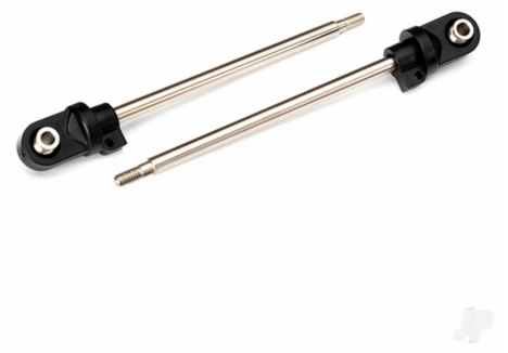Traxxas GTX Shock Shafts 110mm Steel Chrome Finish 2 Pack TRX7763