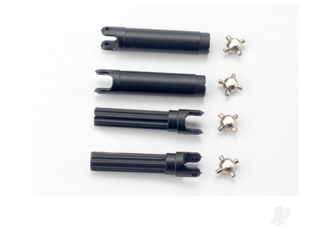 Traxxas Half Shafts 1/16 E-Revo VXL with Metal U-Joints Left Right TRX7150