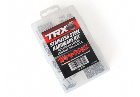 Traxxas Hardware kit, stainless Steel, TRX-4 (contains all stainless Steel hardware used on TRX-4) TRX8298