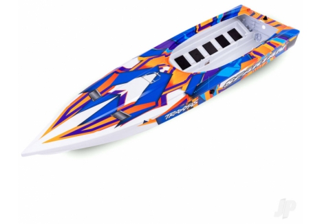 Traxxas Hull Spartan 1/10 RC Boat Orange Fully Assembled TRX5737T