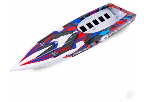 Traxxas Hull, Spartan, Red graphics (fully assembled) TRX5737R