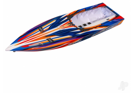 Traxxas Hull Spartan SR RC Boat Orange Graphics TRX10315-ORNG