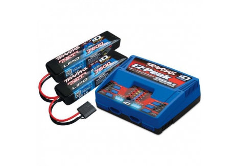 Traxxas iD Completer Pack 2S LiPo Battery 7600mAh Charger Bundle TRX2991T