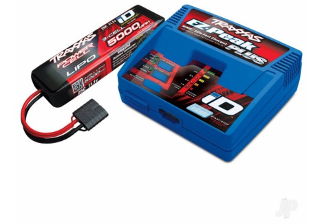 Traxxas iD Completer Pack 3S 5000mAh LiPo Battery and Charger TRX2970T-3S