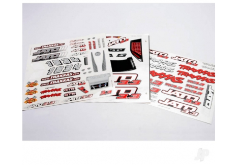 Traxxas Jato 3.3 Decal Sheet Official Graphics TRX5513X