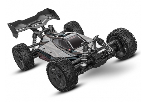 Traxxas Jato 4X4 BL-2S 1:8 4WD RTR Racing Buggy, Black (+ TQ 2-ch, BL-2S, 3300kV, Clipless Body) TRX90154-4-BLK