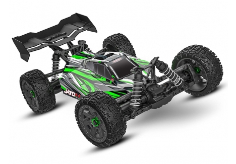 Traxxas Jato 4X4 BL-2S 1:8 4WD RTR Racing Buggy, Green (+ TQ 2-ch, BL-2S, 3300kV, Clipless Body) TRX90154-4-GRN