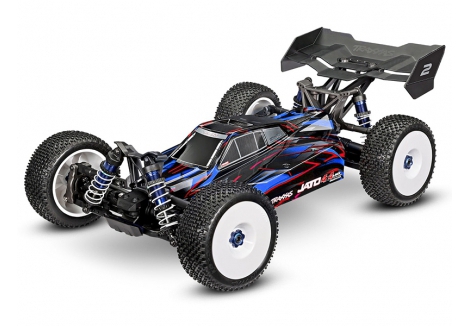 Traxxas Jato 4X4 VXL 1/8 4WD Brushless RC Racing Buggy Blue TRX90386-4-BLUE