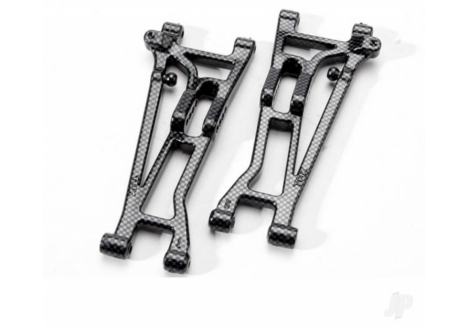 Traxxas Jato Front Suspension Arms Exo-Carbon Left Right TRX5531G