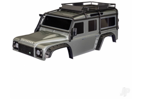 Traxxas Land Rover Defender 1/10 RC Body Silver TRX8050-SLVR
