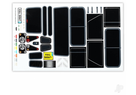 Traxxas Land Rover Defender Decals 1/10 Scale RC TRX8012