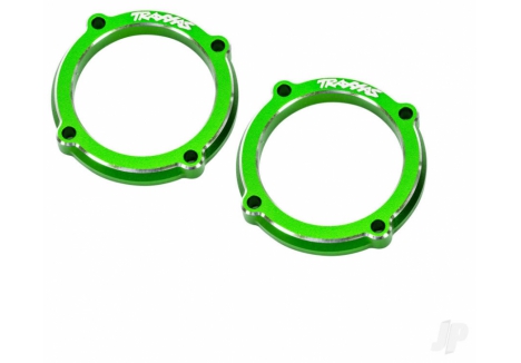 Traxxas LED Light Pod Retainer Green-Anodised 6061-T6 Aluminium Pair TRX10969-GRN