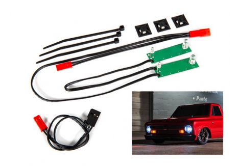 Traxxas LED Light Set Front White with Harness TRX9496