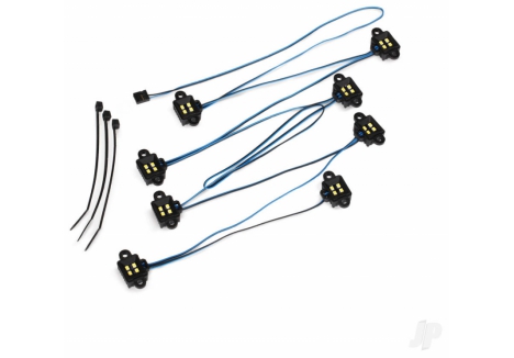 Traxxas LED Rock Light Kit 8 LED Modules TRX-4 TRX-6 TRX8026X