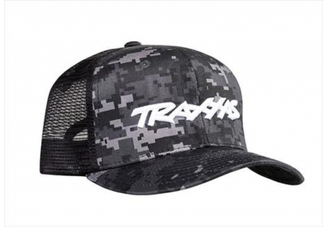 Traxxas Logo Hat Curved Bill Digital Camouflage One Size TRX1182-CAMO