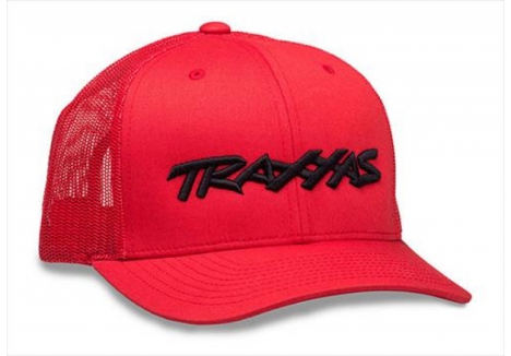 Traxxas Logo Hat Curved Bill Red One Size TRX1182-RBL