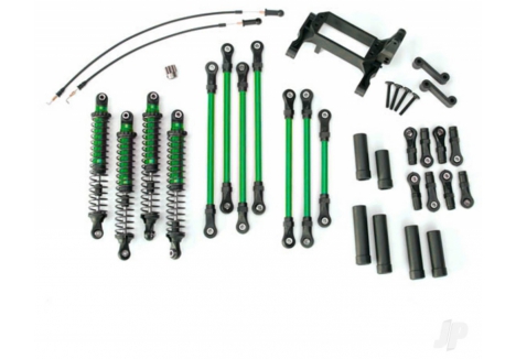Traxxas Long Arm Lift Kit TRX-4 Complete Green Suspension TRX8140-GRN