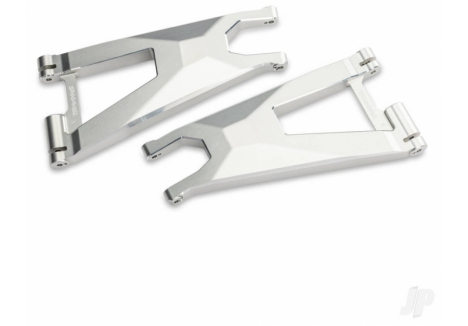 Traxxas Lower Front Suspension Arms Silver 6061-T6 Aluminium TRX10930X-SLVR