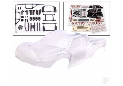 Traxxas Maxx Slash 1/8 RC Body Shell Clear Unpainted TRX10211