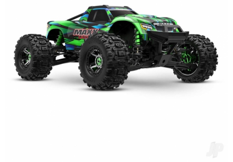 Traxxas Maxx Ultimate 1/10 4S 4WD Brushless RC Monster Truck Green TRX89087-4-GRN