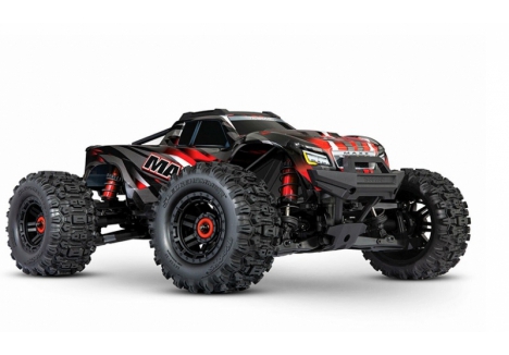 Traxxas Maxx VXL 1/10 4WD Brushless RC Monster Truck Red TRX89086-4-RED