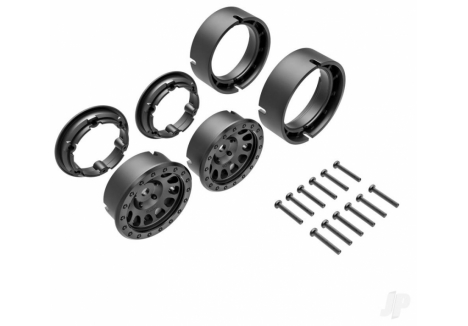 Traxxas Method Race Wheels 105 Beadlock 1.0 Inch Black TRX9781