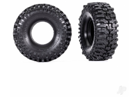 Traxxas Mickey Thompson Baja Pro XS 2.4x1.0in RC Tyres Pair TRX9871