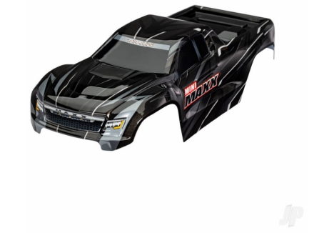 Traxxas Mini Maxx RC Body Painted Black TRX10711-BLK