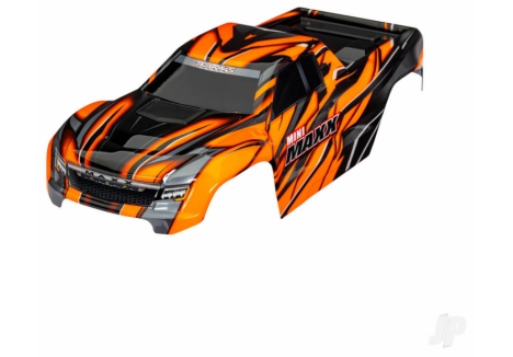 Traxxas Mini Maxx RC Body Painted Orange TRX10711-ORNG