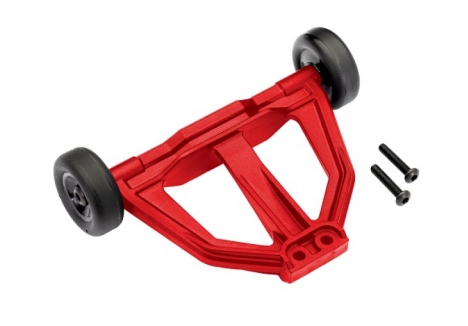 Traxxas Mini Maxx Wheelie Bar Assembled Red TRX10776-RED