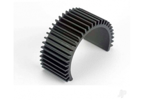 Traxxas Motor Heat Sink Finned Aluminium RS540 Black TRX3822