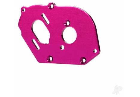 Traxxas Motor Plate 4mm Pink Anodised 6061-T6 Aluminium TRX9490P