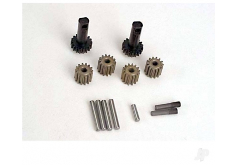 Traxxas Planet Gears Sun Gears Alignment Shaft Hardened Steel Differential Kit TRX2382