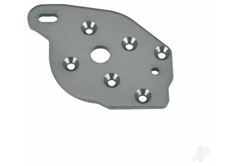 Traxxas Plate, motor, 6061-T6 aluminium (Grey-anodised) TRX10259-GRAY