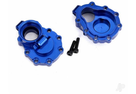 Traxxas Portal Housings Inner Rear 6061-T6 Aluminium Blue 2pcs TRX8253X