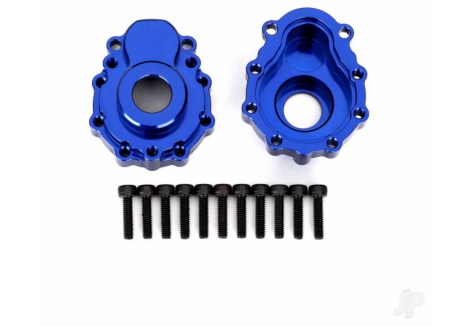 Traxxas Portal Housings Outer 6061-T6 Aluminium Blue Anodised TRX8251X