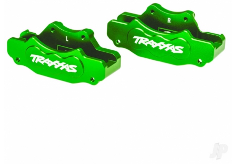 Traxxas Pro Scale Sand Car 1/10 Front Brake Calipers Green Anodised TRX10951-GRN