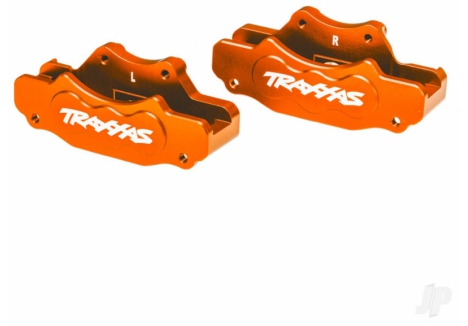 Traxxas Pro Scale Sand Car 1/10 Front Brake Calipers Orange Anodised TRX10951-ORNG